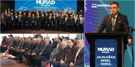 MÜSİAD Samsun Şubesi Başkanlığına Osman Öğüten Seçildi